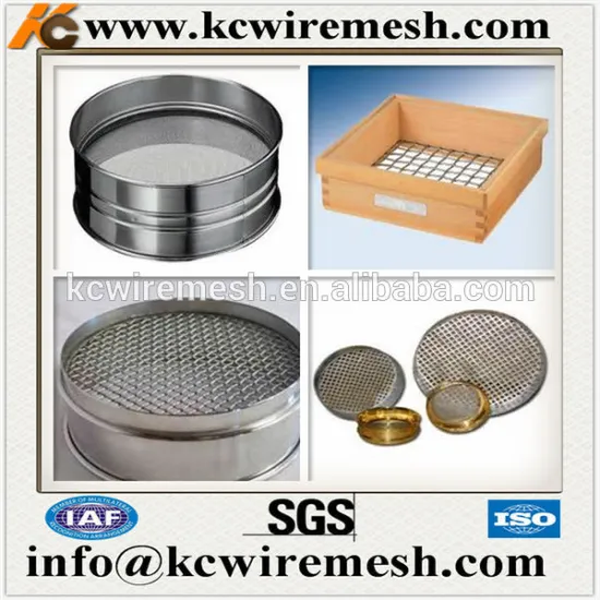 Stainless steel sand grading sieve