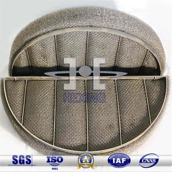 High Quanlity Wire Mesh Demister Pad