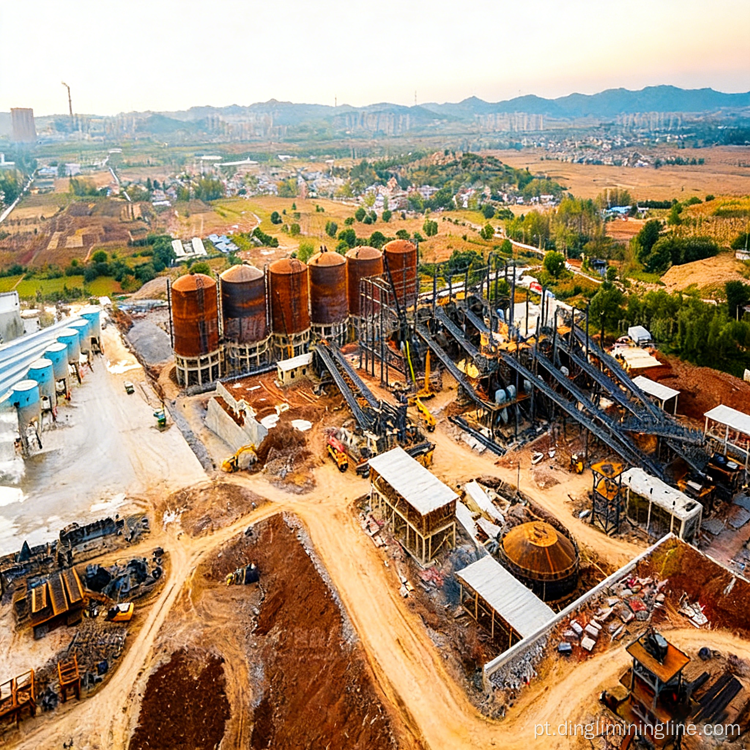 Configuração de produção de pedra britada de 6 milhões de TPY