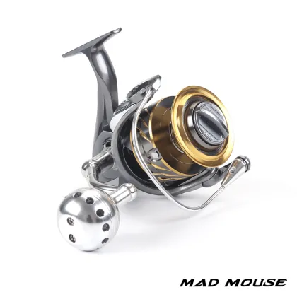 MADMOUSE SALTIGA BJ 4000/6000/10000 Spinning Jigging Reel with 35kg Drag Power