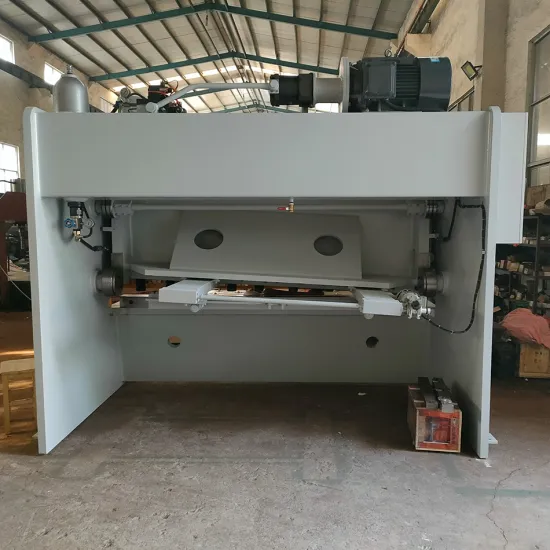 qc12y 8x4000 new hydraulic pendulum shearing machine