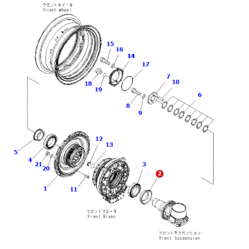 HD785-7 561-27-71130 RETAINER