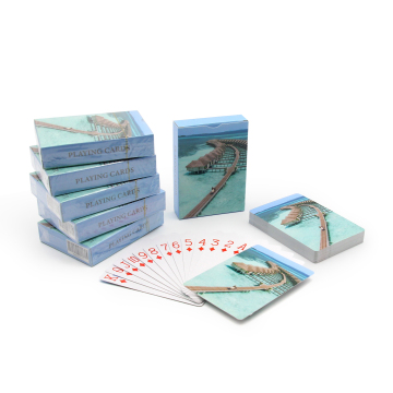 Factory Direct Affordable Papier -Spielkarten: benutzerdefinierte Größen, 4 Farbdruck, Pokerspiele enthalten