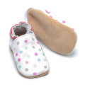 Colorful Printing Baby Soft Leather Slippers Shoes