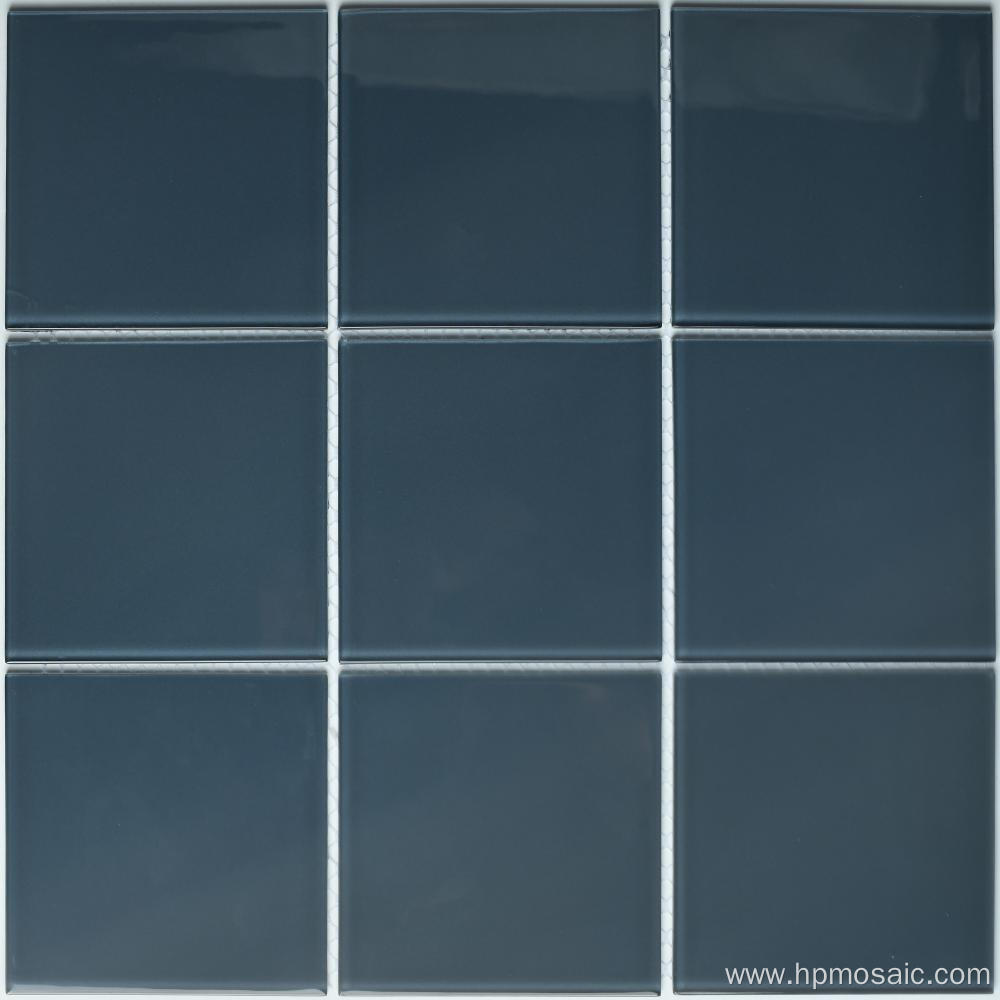 98x98mm ceramic look glass tiles