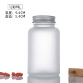 120ml Frosted Glass Bottle for Food Capsule Packaging