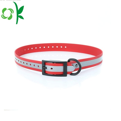 Collier de chien durable en silicone résistant à la morsure imperméable pour animaux