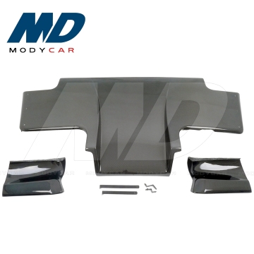 Top Secret Style Carbon Fiber Rear Diffuser for 1989-1994 Nissan R32 GTR