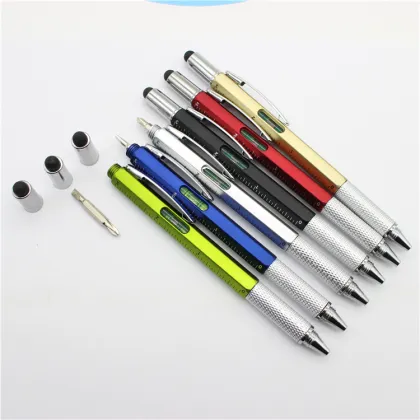 6-in-1 Pen Notebook Gift Set: Multifunctional Screwdriver Tech Pen