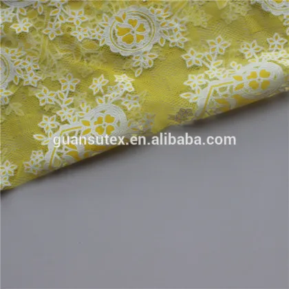 African Lace Fabrics Textile Wholesale For Decoration And Clothing
