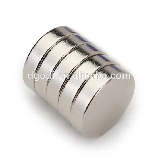 China custom made high quality round steel disc magnet supplier