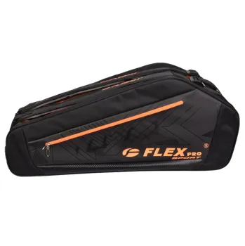 FlexPro Flexpro Tennis Racket Bag with Carry and Shoulder Strap - FB1930 - Max Racket Capacity