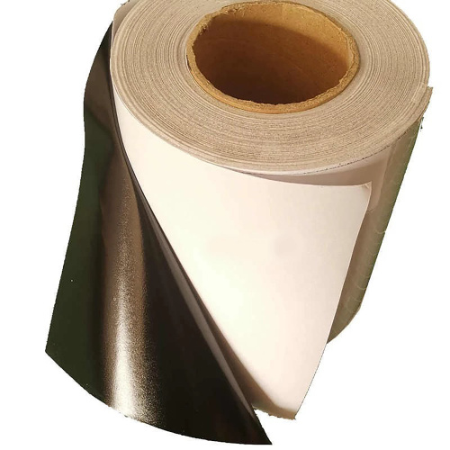 Black vinyl car sticker