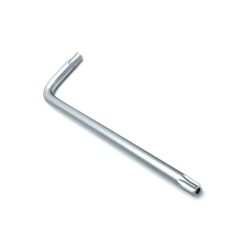 Zinc Plated CrV Steel L Type Torx Key Wrench with Security Hole