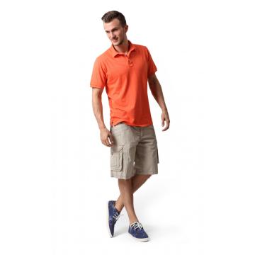 MEN'S COTTON CARGO PEACHED SHORTS