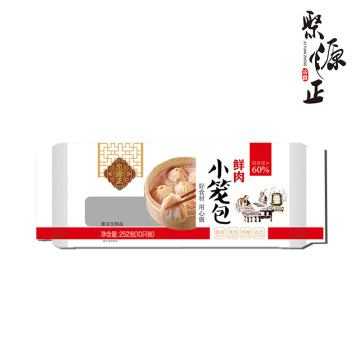 Пикантные кустарные булочки на пару со свиной начинкой для повседневного питания