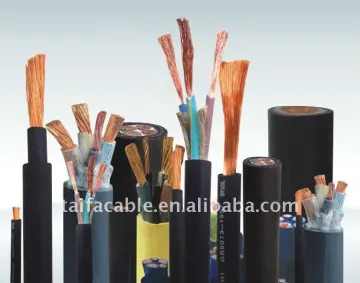 450/750V Rubber insulated VDE Super Flexible Rubber Cable H07RN-F H05RN-F