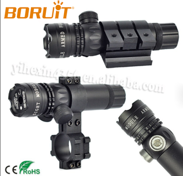 Shot Gun Red Laser Sight Plus Tactical Led Flashlight Combo
