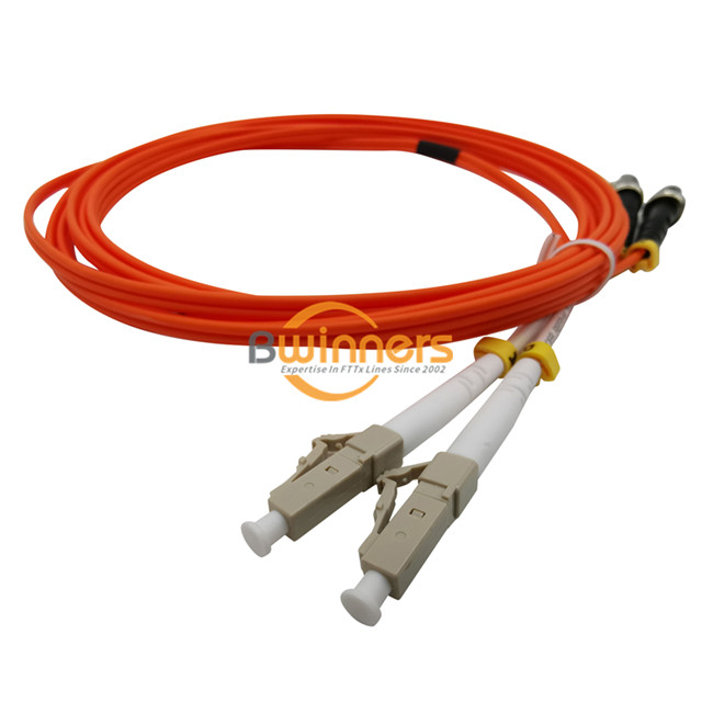 Patch cord ótico OM2 LC / UPC-ST / UPC MM DX