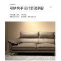 SOFA Kulit Kulit Italia Mewah Modern