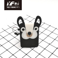 Custom cute bear pattern PU card holder
