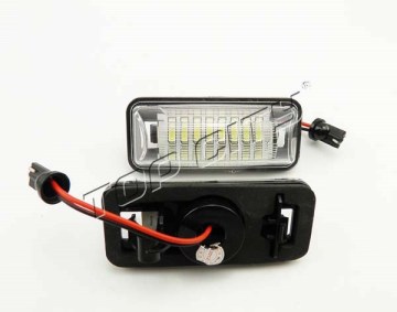 Factory Hot Sale White Color 6000K IP65 LED Number License Plate Light Lamp For Toyota