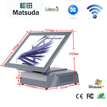 1037u i5 i7 CPU touch all in one pc pos system