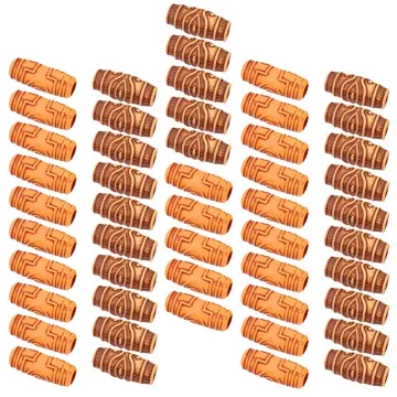 Wholesale Girls Afro Dread Loc Wholesale Hair Accessories Dreadlocks Gold Tube Metal Hair Braiding Beads