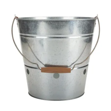 Galvanized Grease Bucket for BBQ