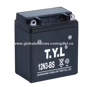 SMF Motorcycle Battery with 12V/3Ah