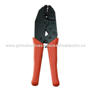 Compression plier for BNC connector/hand crimping tool