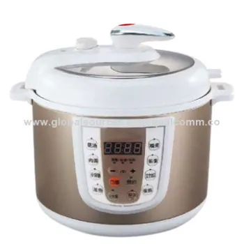 Electric pressure cooker with double lid