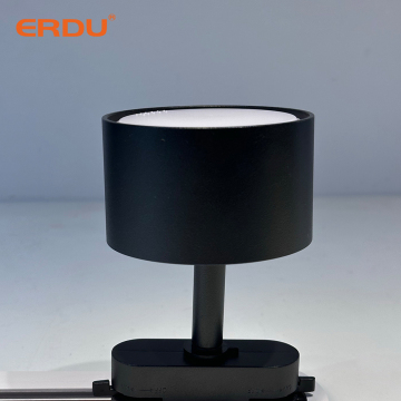 ERDU GX53 LED Bulbs - White Aluminum and Plastic Housing Track Light for Indoor Lighting