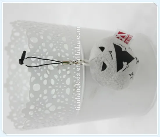 Decorative toys friend gifts Mobile Phone Screen Cleaner Key Chain- Hailstone