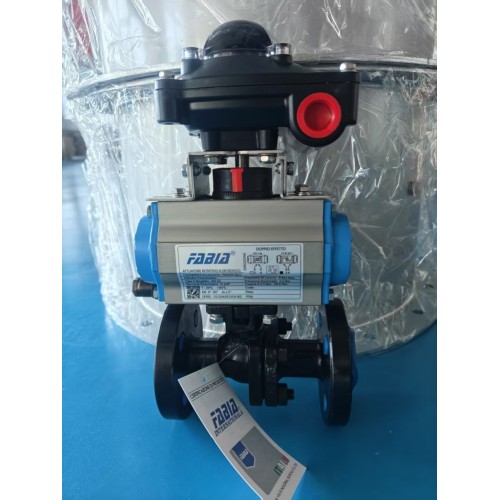 Van bi mặt bích khí nén