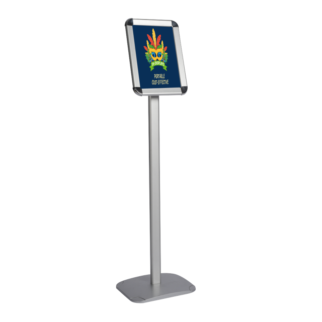 Aluminium Alloy Basic Poster Stand for Display Advertisement