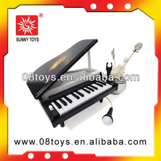 Plastic toy piano mini