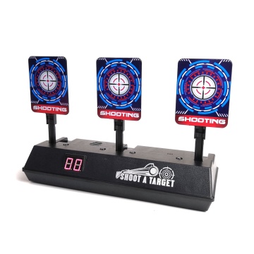 Kids Electric Shooting Target Game with Sound and Lights for Plastic BB Pellets