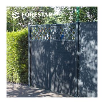 Privacy Fence Wood Plastic Composite Panel for Garden and Farm