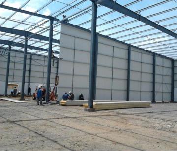 Prefabricated Steel Warehouse for Constructions