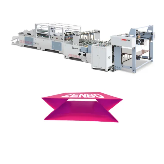 CNC Sheet Fed Paper Bag Tube Making Machine