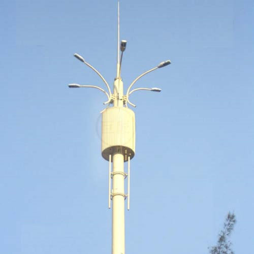 Galvanized Steel Pole Hot Dip Galvanized 25m High Mast Steel Pole for communication Manufactory