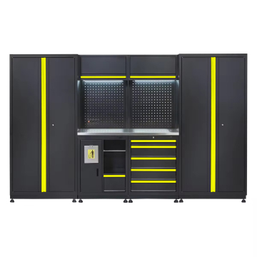Professional Heavy Duty Steel Garage Tool Cabinet: Ultimate Storage Solution for Workshops, Mechanic Shops, and Home Garages