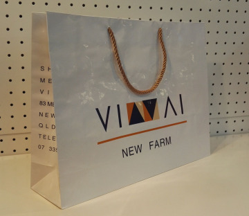 White Gift Bags With Handles