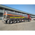 42000 lita aluminium dizeli tank nusu trailer