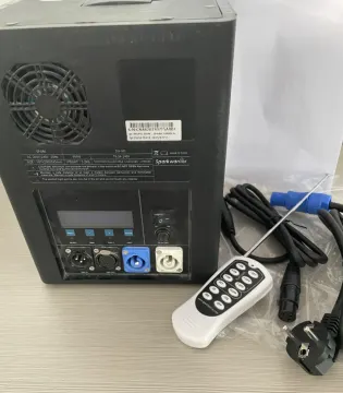 600W Wireless DMX Controlled Fireworks Fountain Cold Spark Machine for Wedding Stages