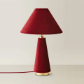 Velvet Conical Table Lamp Wholesale Bulk Order