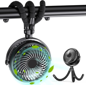 Octopus Oscillating Stroller Fan - Special Anti-pinch Hand Ceiling Fan for New Arrivals