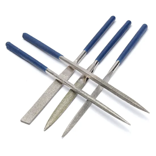 5pcs HT03 180mm Ceramic Knife Emery Rasp Diamond Files Knife Cutting Tools For Filing Glass Ceramic Rock Carbide