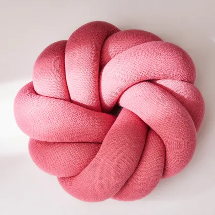 Knot Pillow: Decorative Cushion for Sofa and Home Decor